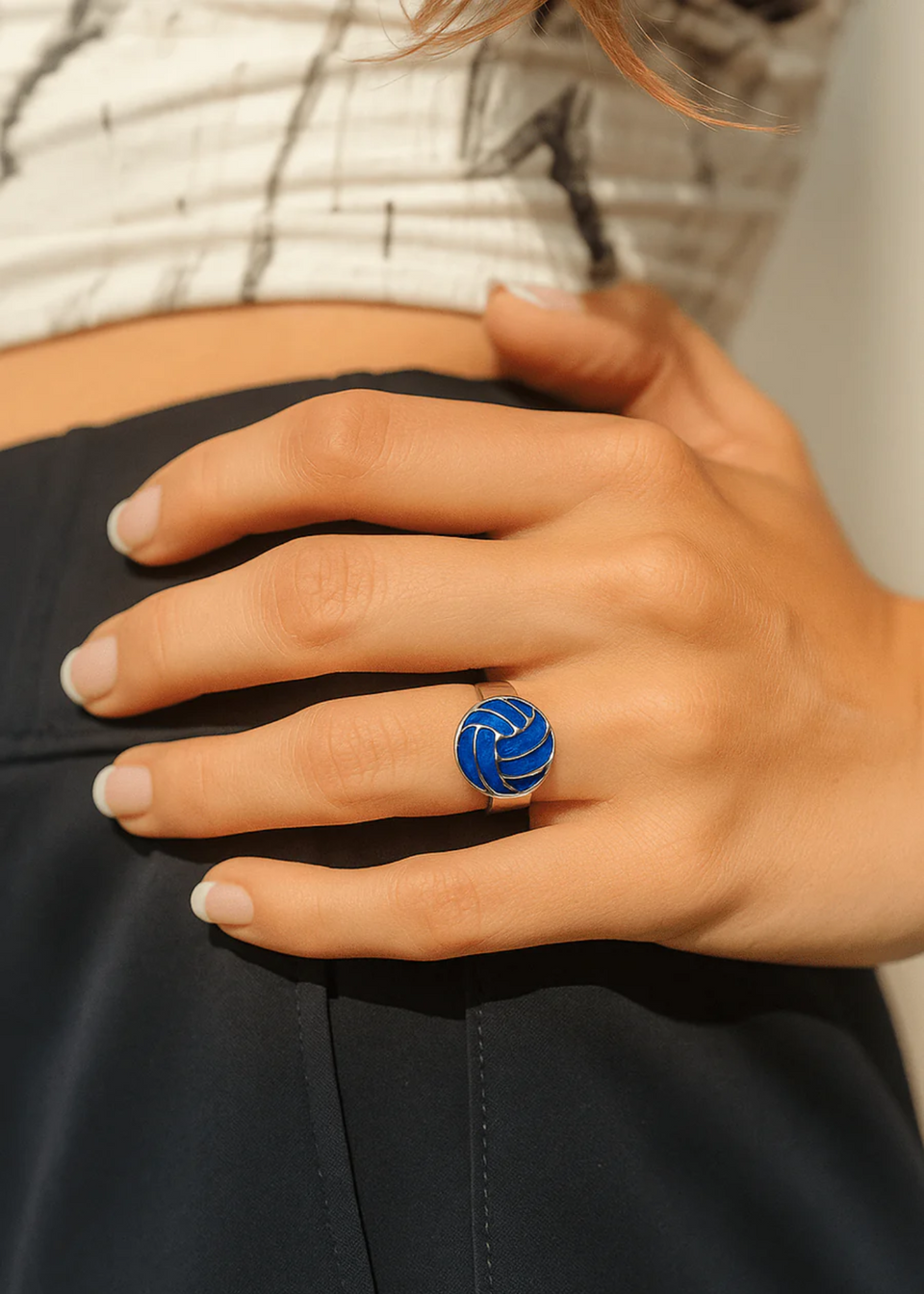 Volleyball Mood Ring